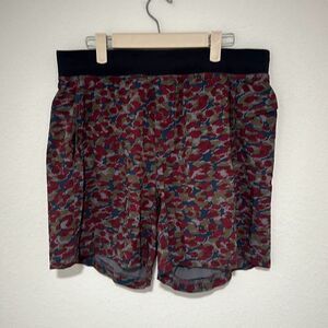 Lululemon Athletica Mens The Short Multicolor Athletic Shorts Size Large